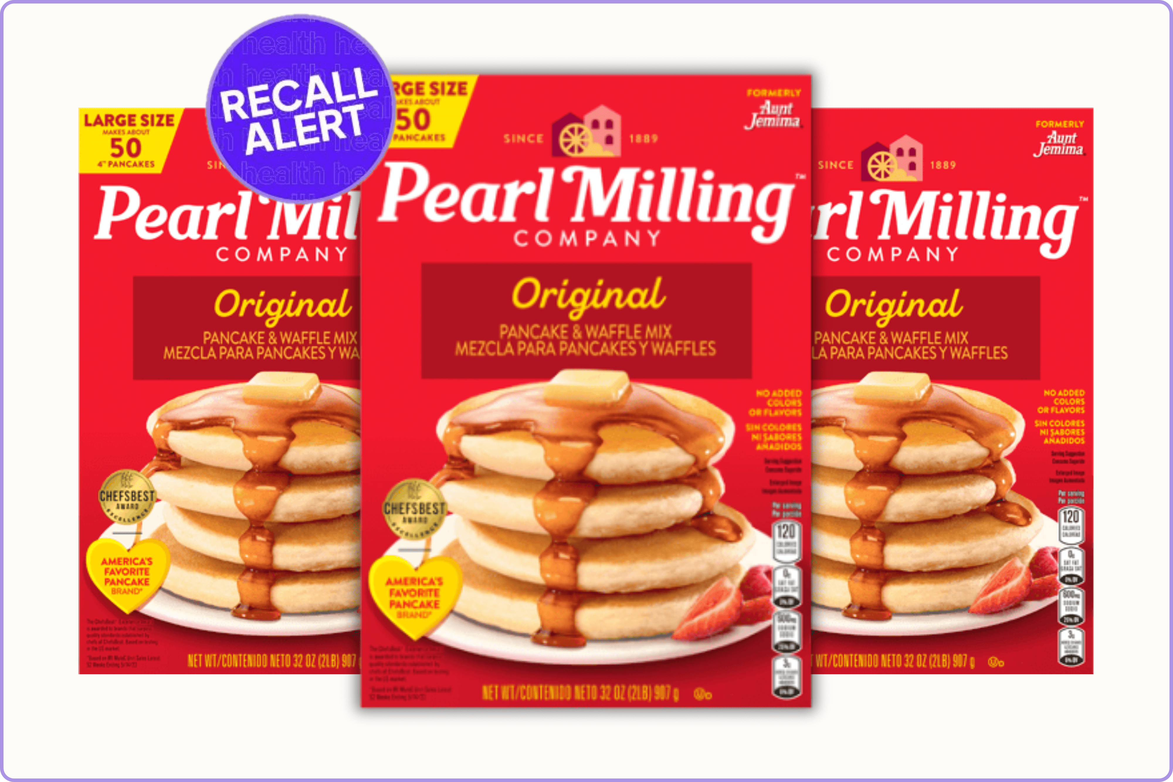 Pancake and Waffle Mix Recalled